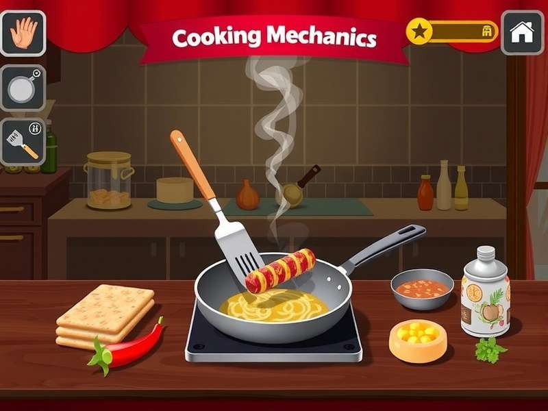 Royal Kebab Adventure Cooking Mechanics